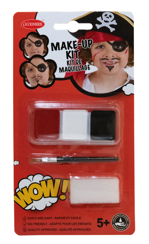 Kit maquillaje Pirata goodmark