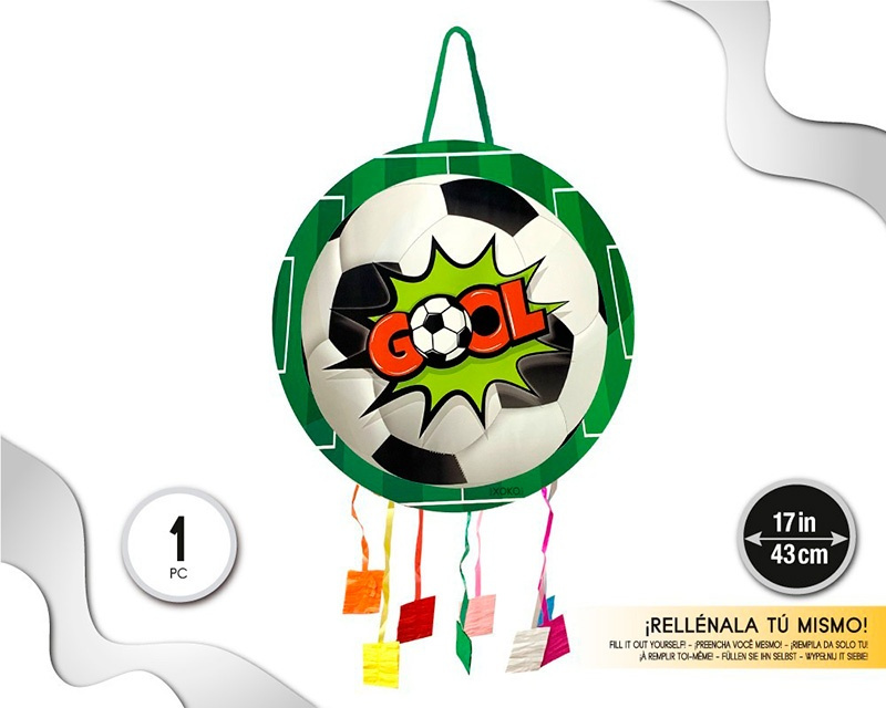 Piñata Balón fútbol 43 cms.