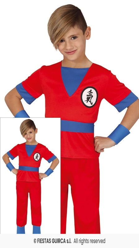 Disfraz Ninja rojo infantil