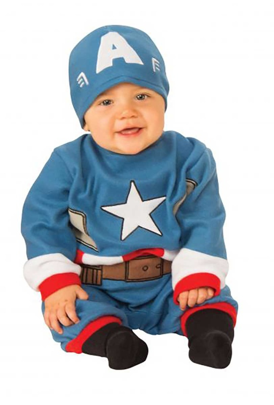 Disfraz Capitán America Preschool bebés