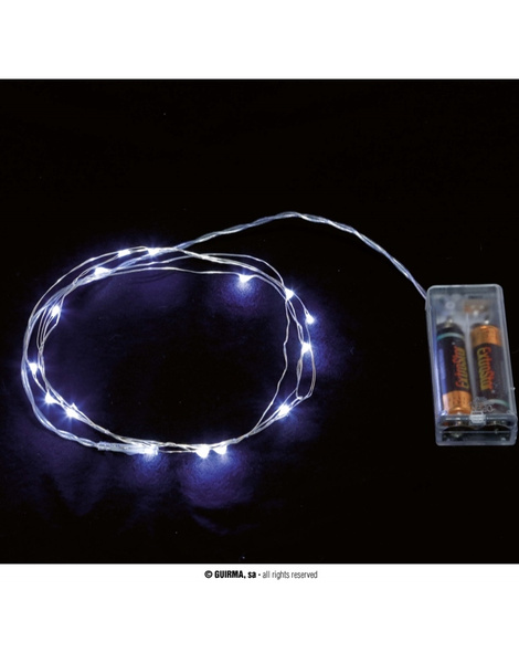 Disfraz de luces led -DIY- Muñequito de palitos -Ara Blue- 