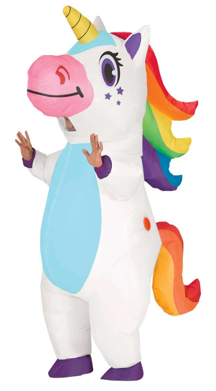 Disfraz hinchable unicornio
