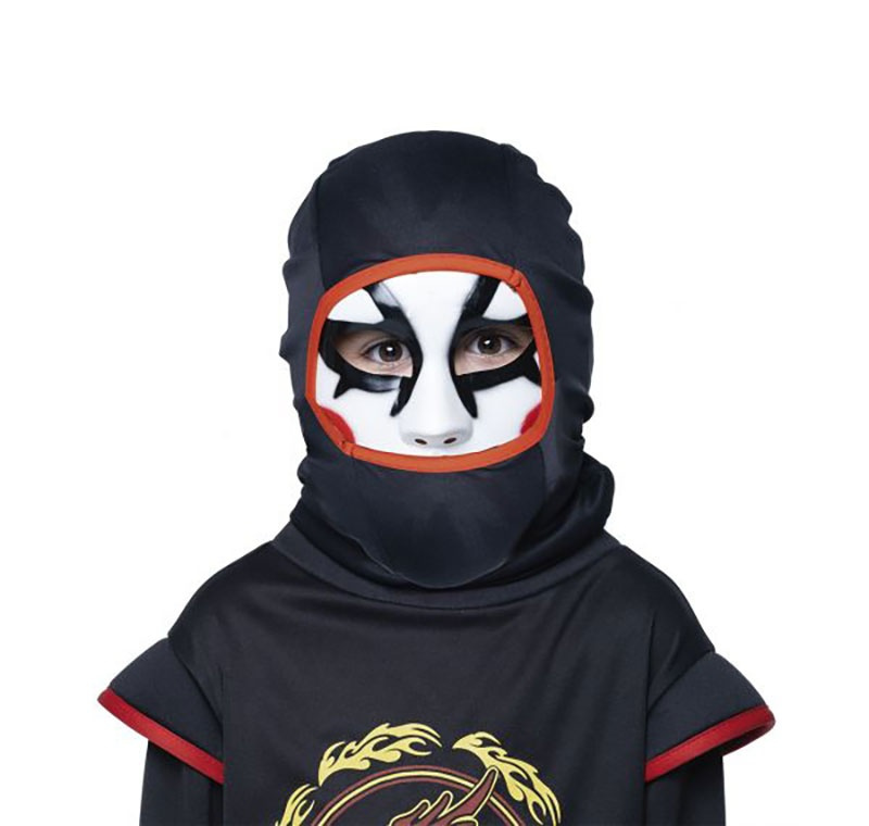 Máscara Ninja con capucha infantil