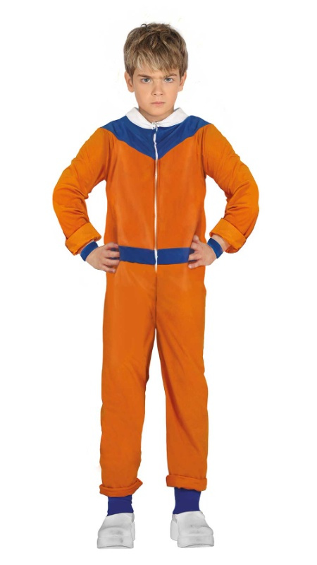 Disfraz Ninja naranja infantil