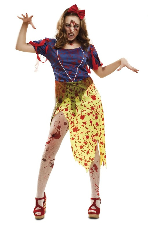 Disfraz Blancanieves zombie mujer