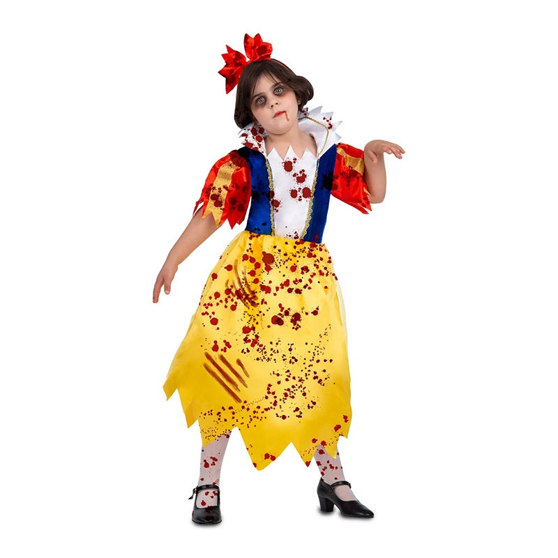 Disfraz Blancanieves sangrienta infantil