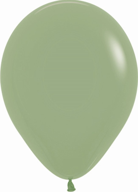 Bolsa 100 Globos R-5 Eucalipto 12.5 cms