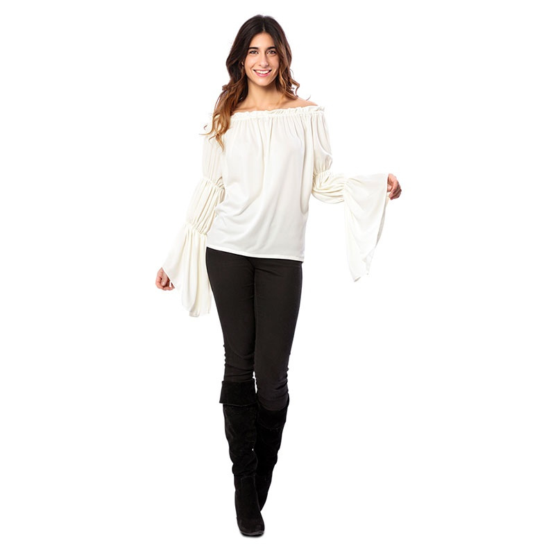 Blusa medieval para mujer