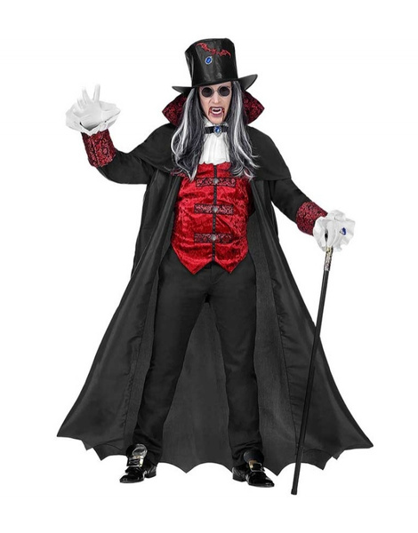 Colmillos Vampiro Cosplay Disfraz Halloween Terror Dracula