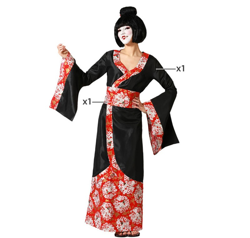 Disfraz Geisha kimono mujer