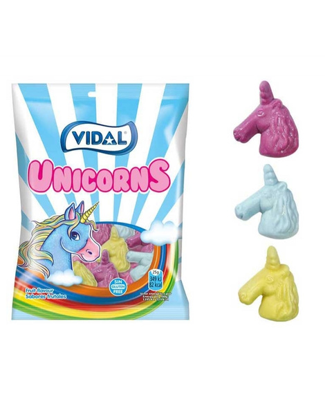 Bolsa 90gr. Jelly Unicorns Vidal