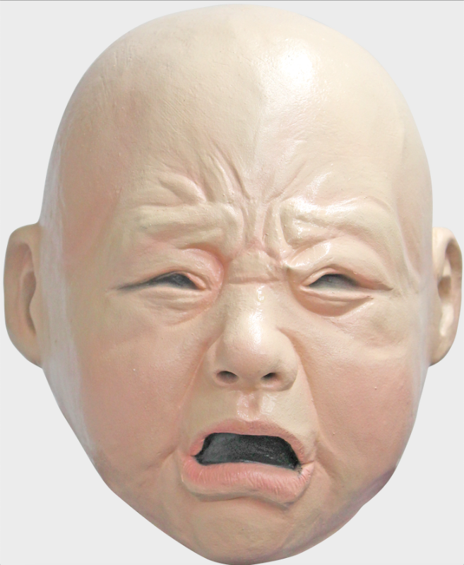 Máscara Crying baby látex