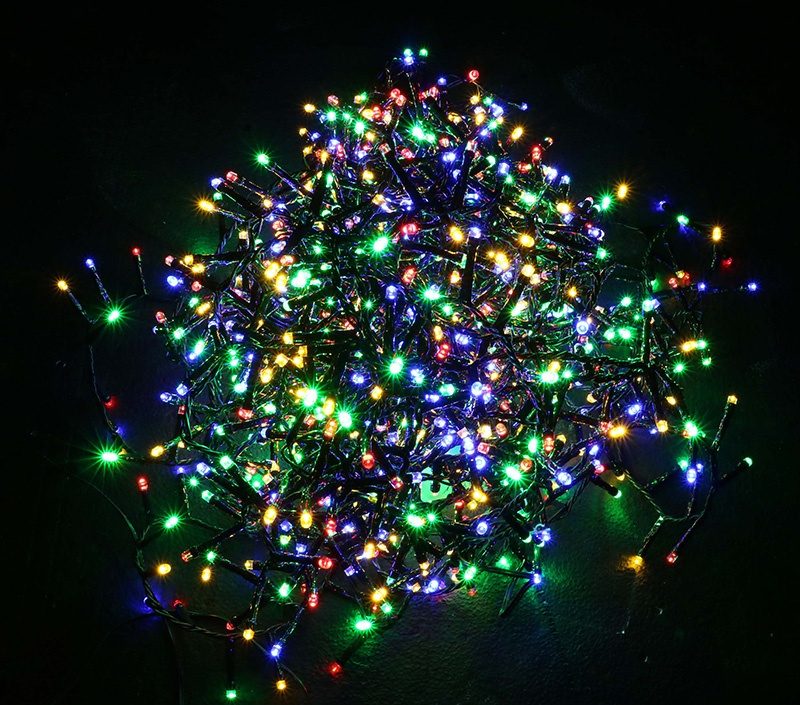 1000 LED multicolor multif. ext. 20 mtrs