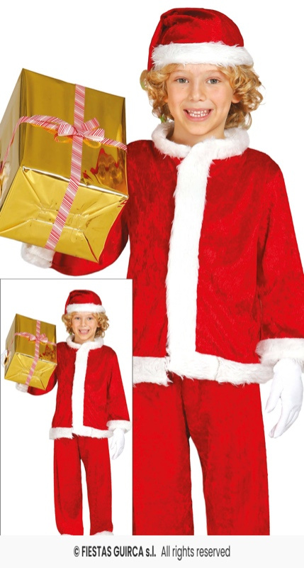 Disfraz Papa Noel extra infantil