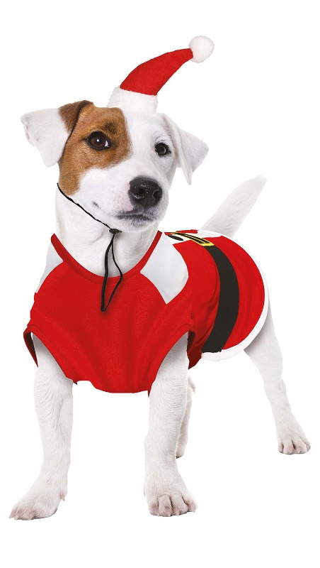 Disfraz Santa Dog para mascota