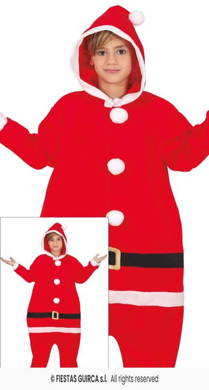 Disfraz Santa Claus pijama infantil