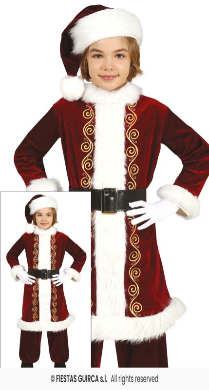 Disfraz Santa Claus deluxe  infantil