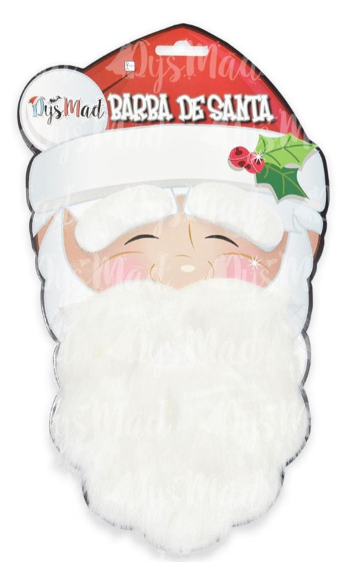 Barba y cejas Papa Noel