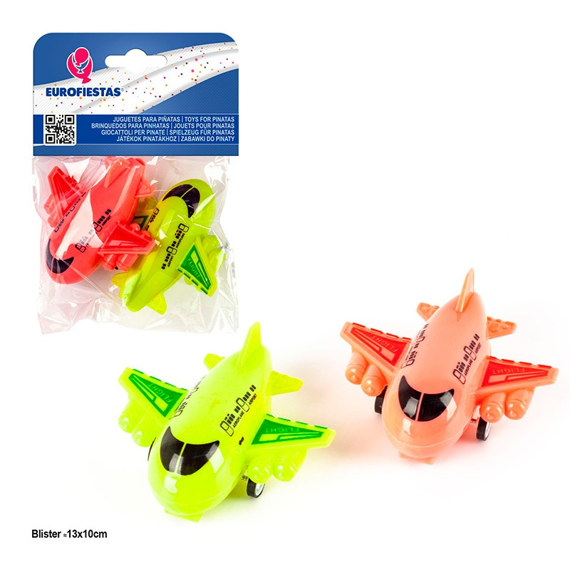 Juguetes piñatas avion 2pcs