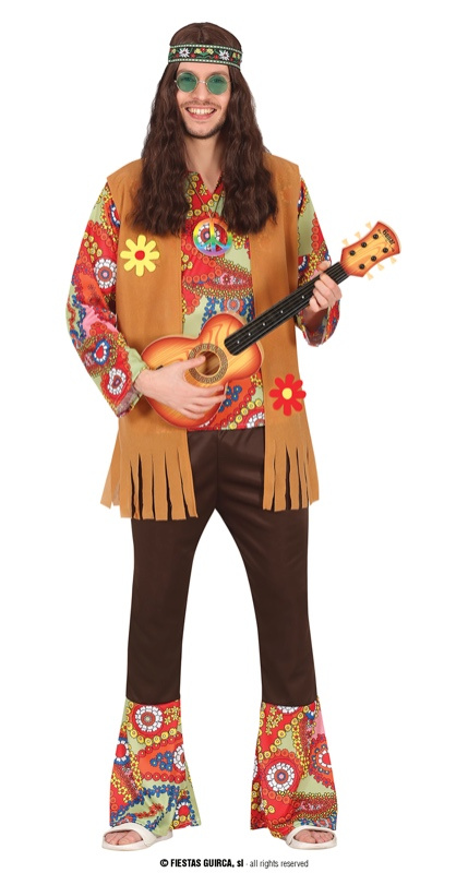 Disfraz Hippie adulto