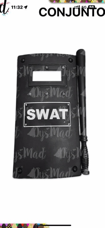 Conjunto policia SWAT infantil