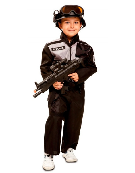 Disfraz Policia SWAT infantil