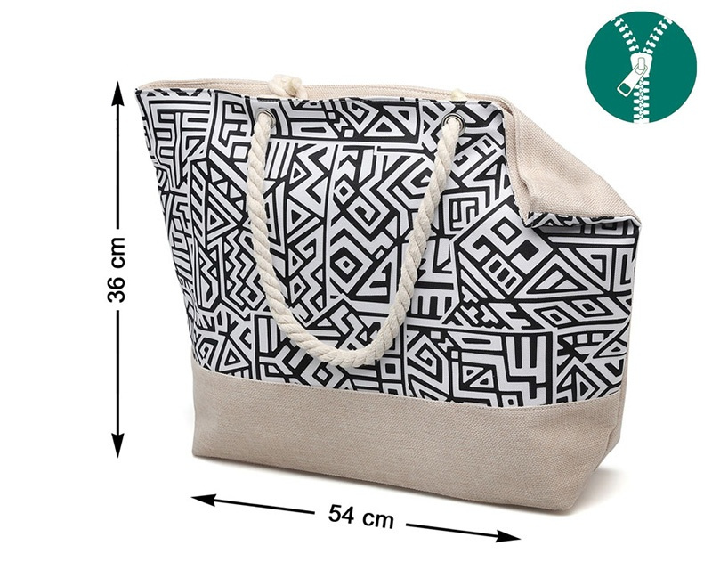 Bolso Playa Tribal 54x37x14 cms.