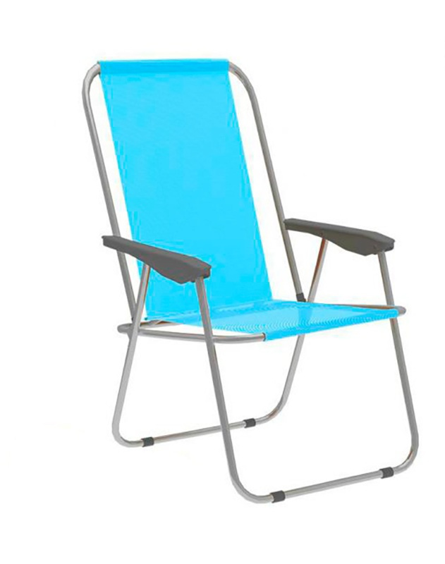 Silla Plegable acero colores 59x51x83cms