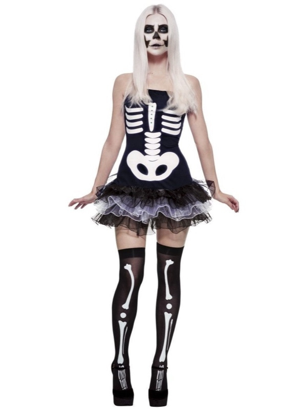 Disfraz Skeleton tutu para mujer T.S