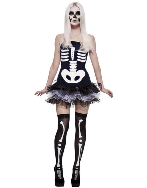 Disfraz Skeleton tutu para mujer T.S