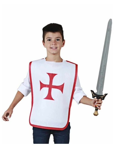 Peto Medieval Cruz Roja Infantil