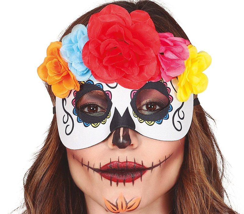 Atifaz Catrina con Flores