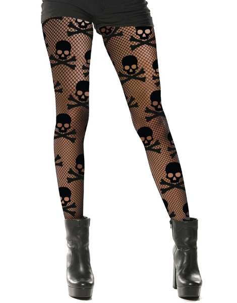 Pantys Calavera Rejilla