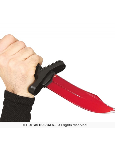 Cuchillo Con Sangre 25 cms