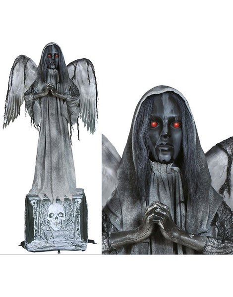 Estatua Angel Muerte, Luz, Son, Mov 170c