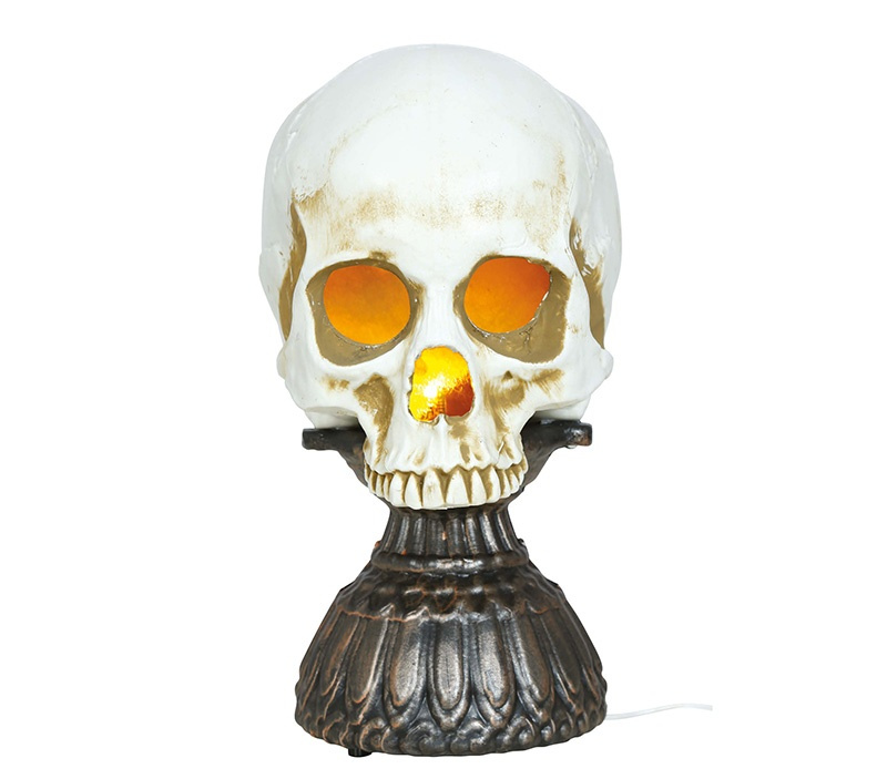 Calavera Con Luz Y Sonido 28Cms