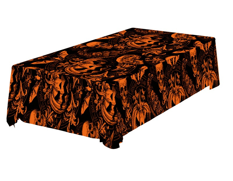 Mantel Calabaza Gotica 137X274Cm