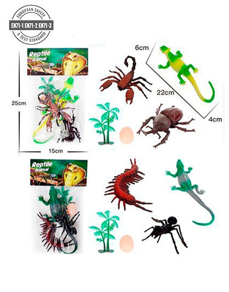 Set insectos 15x25 cms