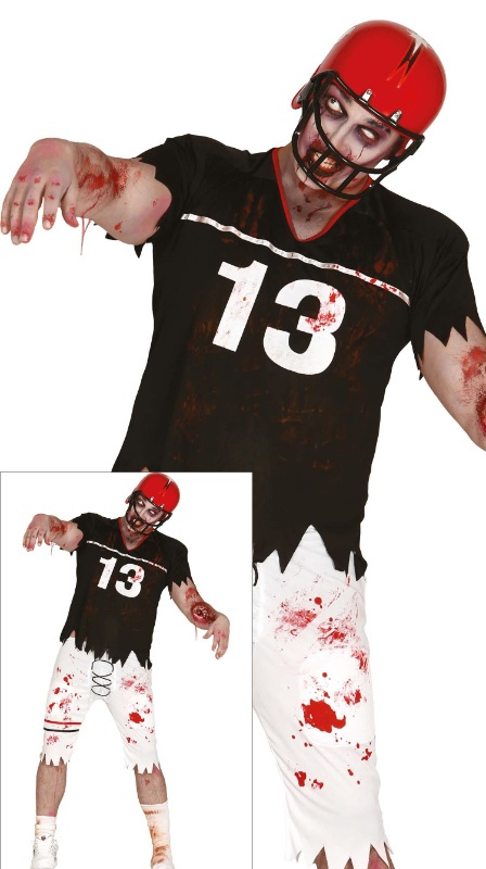 Disfraz Quarterback Zombie T.14/16 años