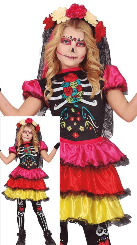 Disfraz Catrina Infantil