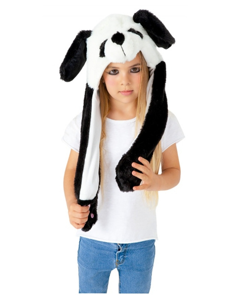 Gorro Panda Con Orejas Mágicas