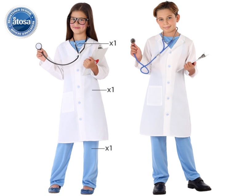 Disfraz Doctor unisex infantil