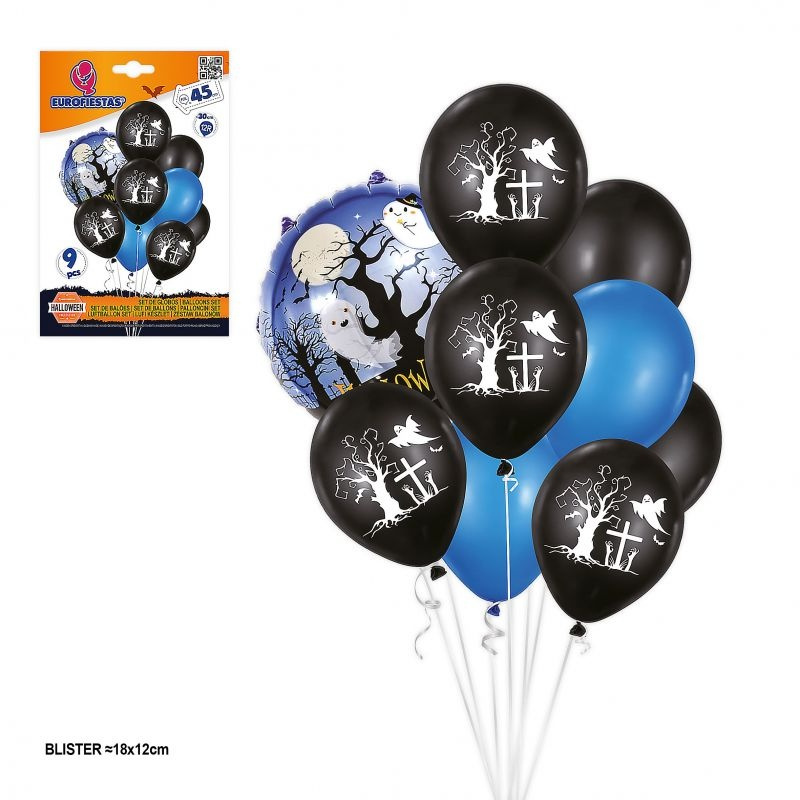 Set 9 12R Foil Halloween Arbol Tenebroso