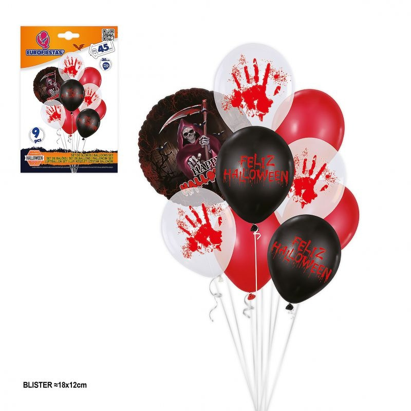 Set 9 12R Foil f. Halloween Muerte Mano