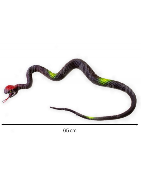 Serpiente marrón 65 cms.