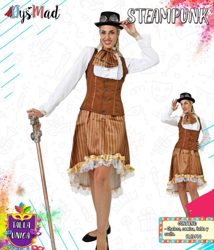 Disfraz Steampunk para mujer