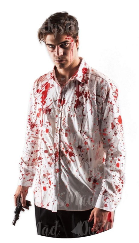 Camisa con sangre adulto