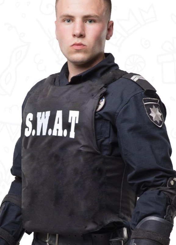 Chaleco SWAT adulto