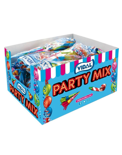 CAJA 24 Conos Chuches Party 70 grs.VIDAL