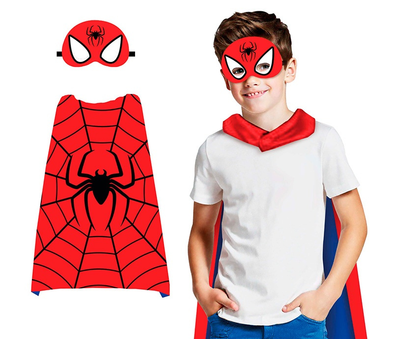 Conjunto héroe Araña infantil